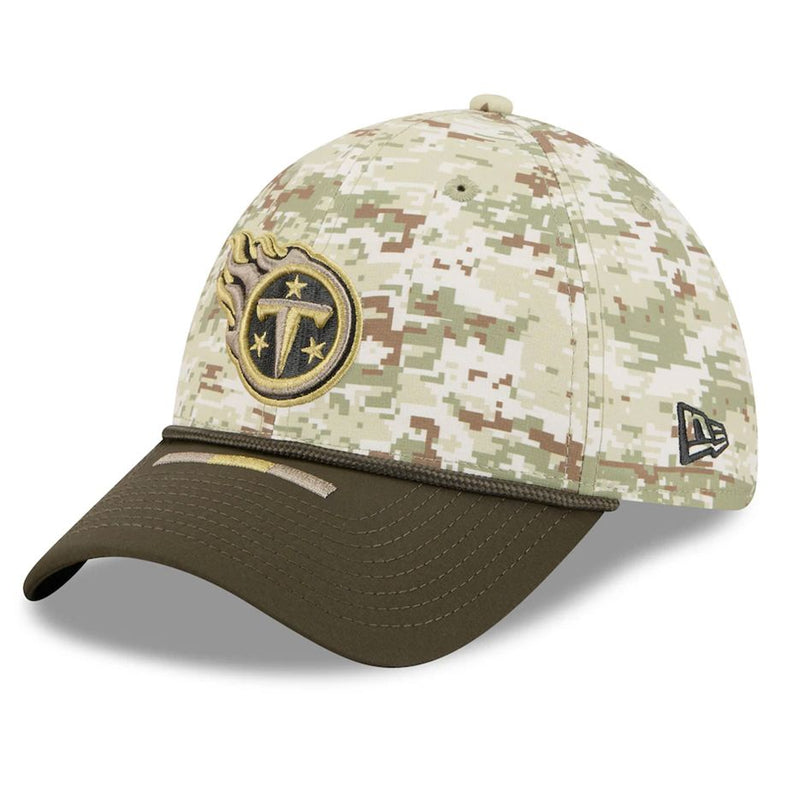 Gorra 39THIRTY Tennessee Titans Salute to Service 2025 New Era Camuflaje