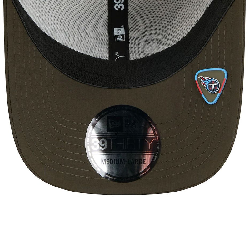 Gorra 39THIRTY Tennessee Titans Salute to Service 2025 New Era Camuflaje