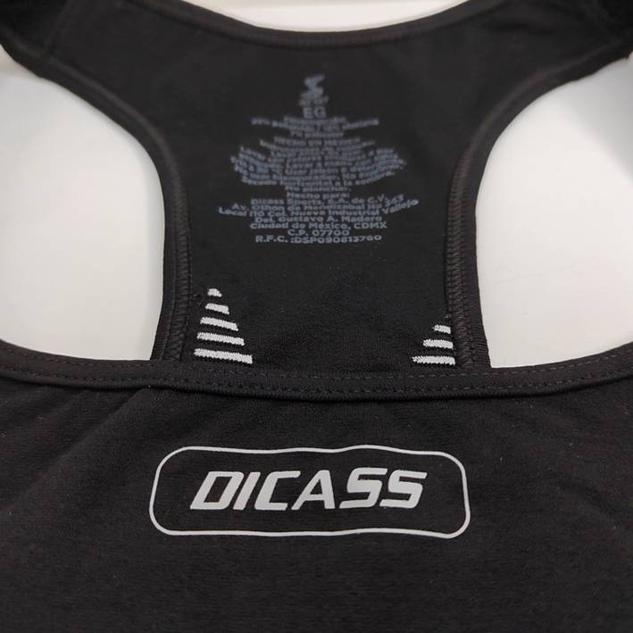 Sport Bra Top Deportivo Negro
