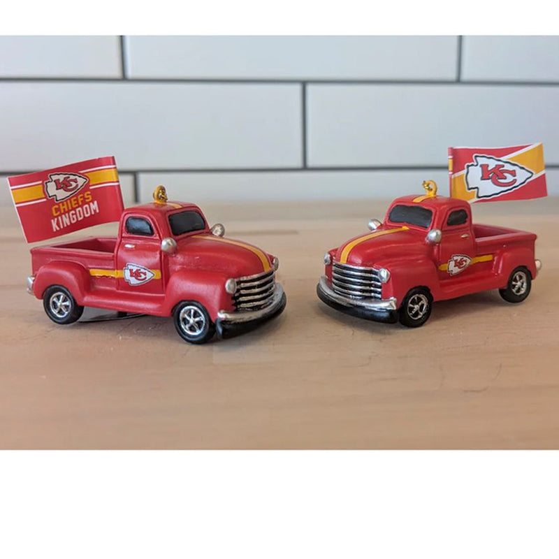 Camioneta Coleccionable Kansas City Chiefs Truck Mini Evergreen Verde