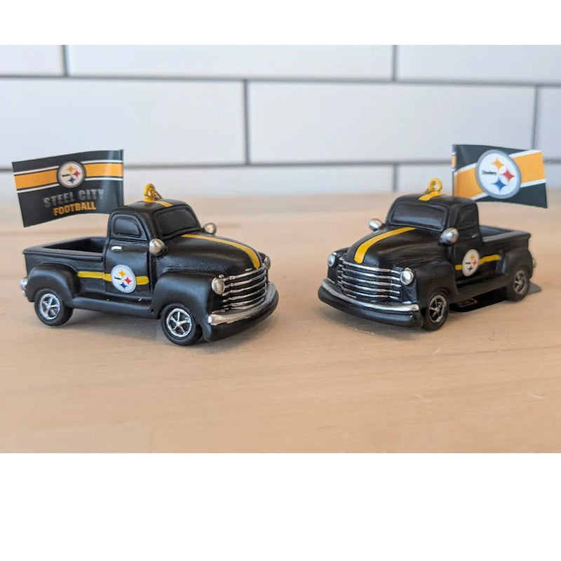 Camioneta Coleccionable Pittsburgh Steelers Truck Mini Evergreen Verde