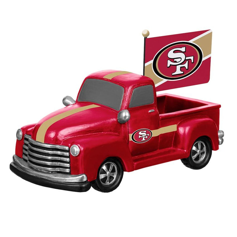 Camioneta Coleccionable San Francisco 49ers Truck Statue Evergreen Verde
