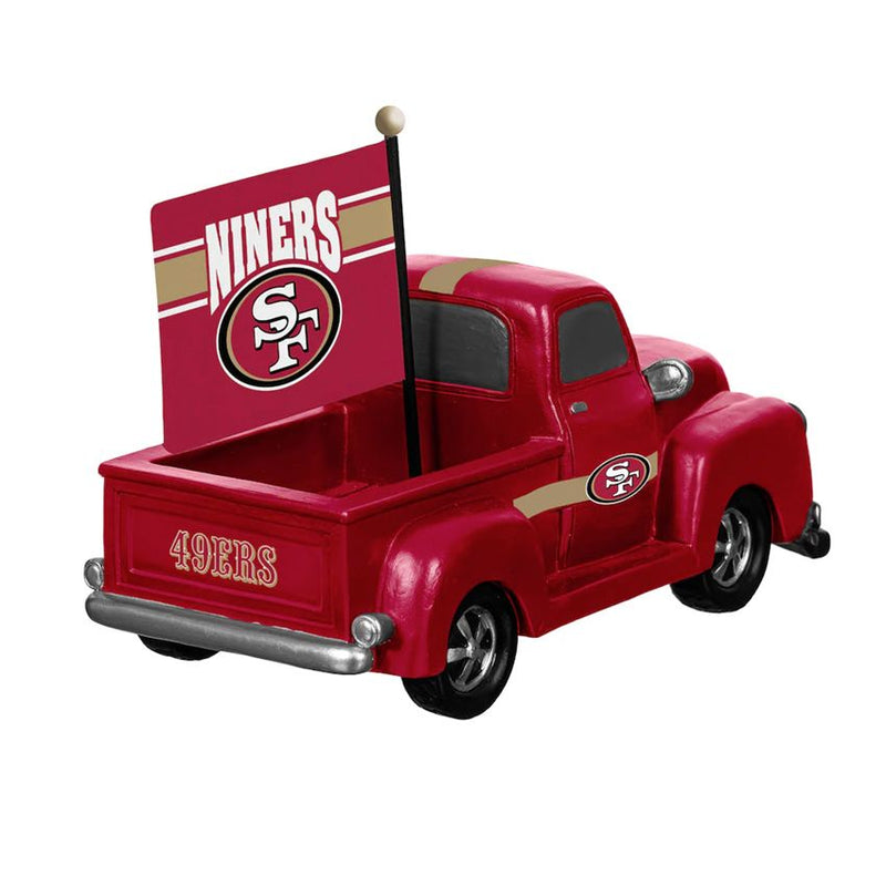 Camioneta Coleccionable San Francisco 49ers Truck Statue Evergreen Verde