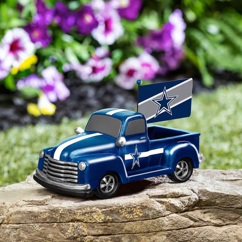 Camioneta Coleccionable Dallas Cowboys Truck Statue Evergreen Verde