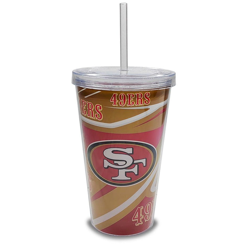 Termo San Francisco 49ers Straw Marketing Results