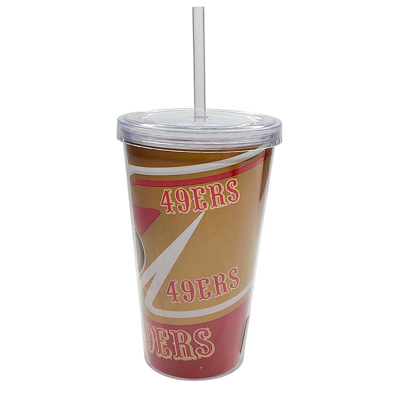 Termo San Francisco 49ers Straw Marketing Results