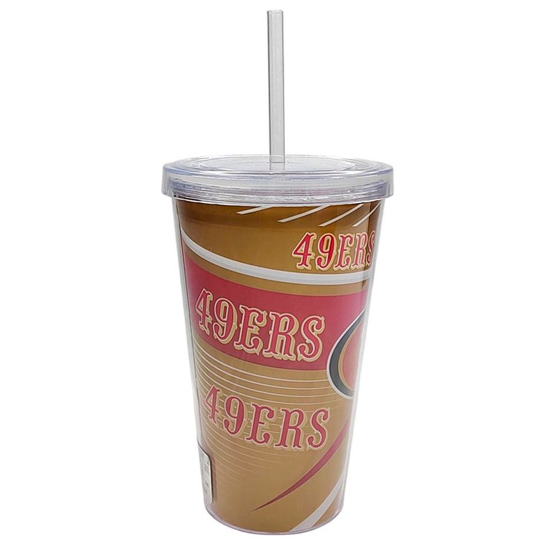 Termo San Francisco 49ers Straw Marketing Results