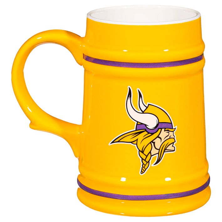 Tarro Minnesota Vikings Stein 24 oz Evergreen Verde