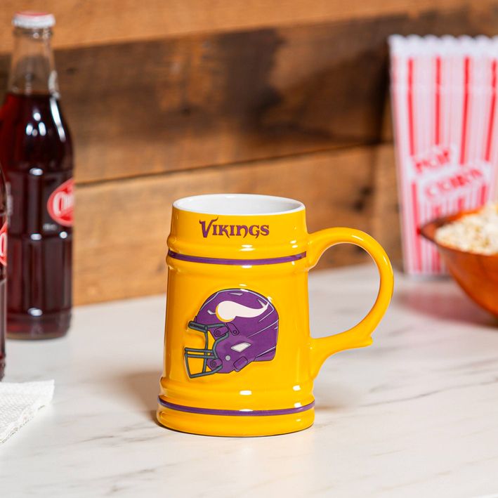 Tarro Minnesota Vikings Stein 24 oz Evergreen Verde