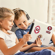 Calcomanía San Francisco 49ers Fan Pack 6 WinCraft