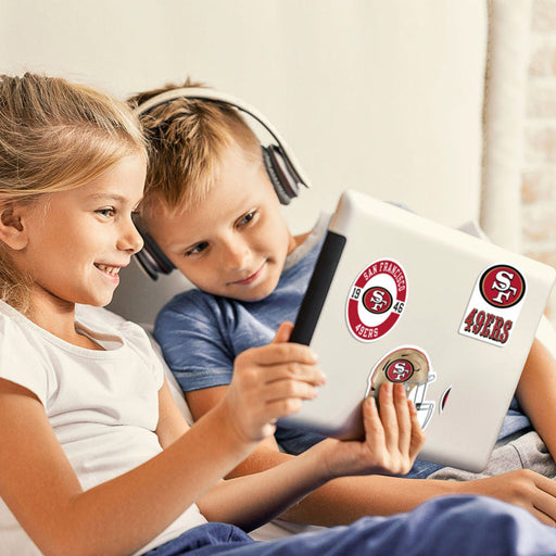 Calcomanía San Francisco 49ers Fan Pack 6 WinCraft