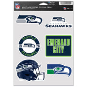 Calcomanía Seattle Seahawks Fan Pack 6 WinCraft