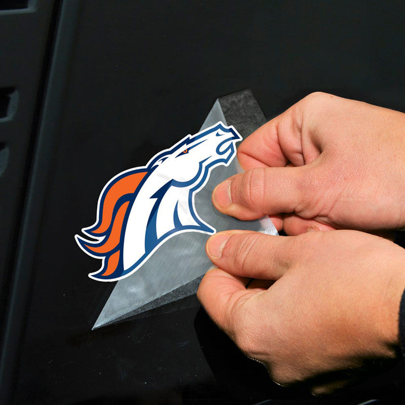 Calcomanía Denver Broncos Perfect Cut 4x4 WinCraft
