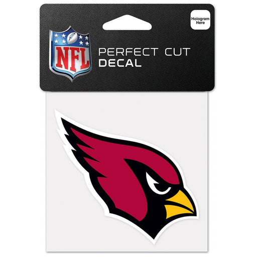 Calcomanía Arizona Cardinals Perfect Cut 4x4 WinCraft