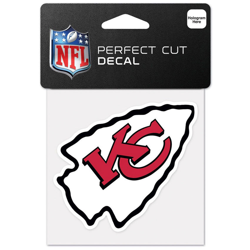 Calcomanía Kansas City Chiefs Perfect Cut 4x4 WinCraft — DICASS