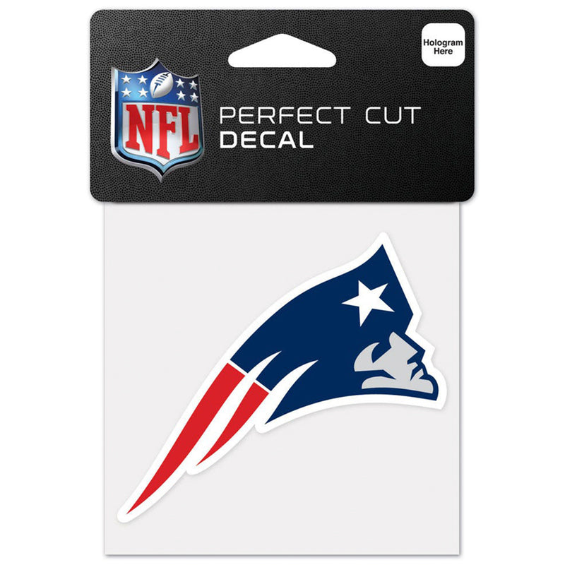 Calcomanía New England Patriots Perfect Cut 4x4 WinCraft