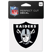 Calcomanía Las Vegas Raiders Perfect Cut 4x4 WinCraft