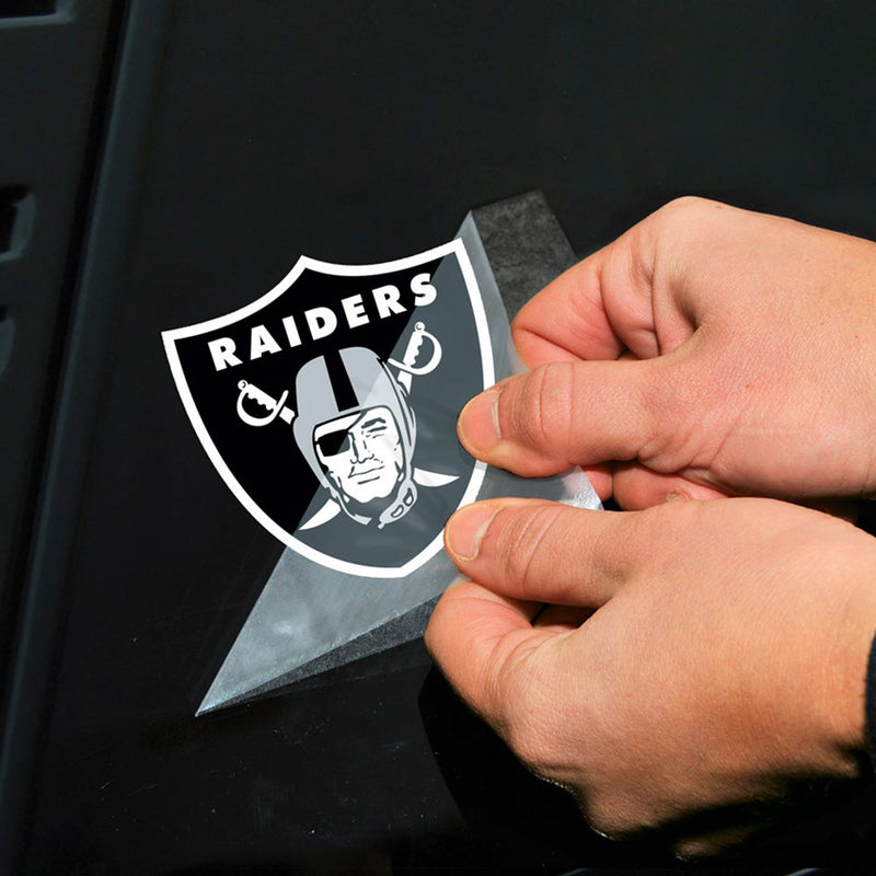 Calcomanía Las Vegas Raiders Perfect Cut 4x4 WinCraft