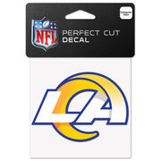 Calcomanía Los Angeles Rams Perfect Cut 4x4 WinCraft