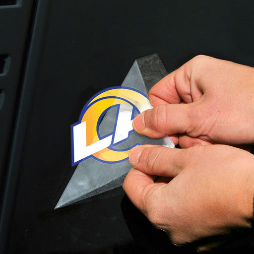 Calcomanía Los Angeles Rams Perfect Cut 4x4 WinCraft