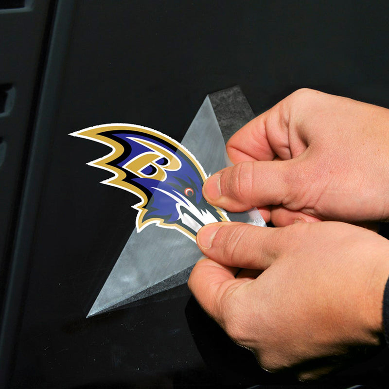Calcomanía Baltimore Ravens Perfect Cut 4x4 WinCraft