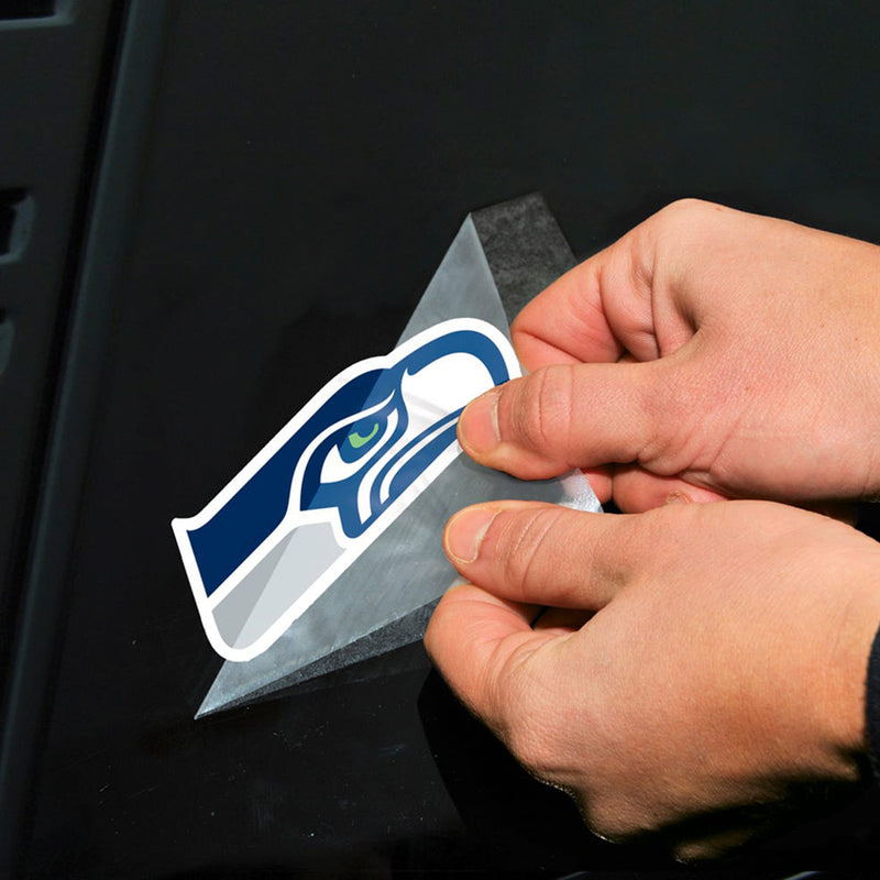 Calcomanía Seattle Seahawks Perfect Cut 4x4 WinCraft