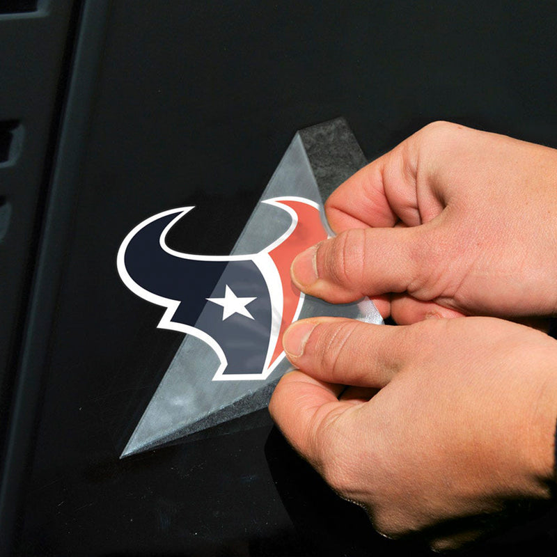 Calcomanía Houston Texans Perfect Cut 4x4 WinCraft