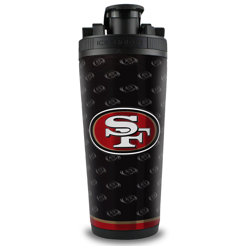 Termo San Francisco 49ers Ice Shaker Midnight 26 oz WinCraft