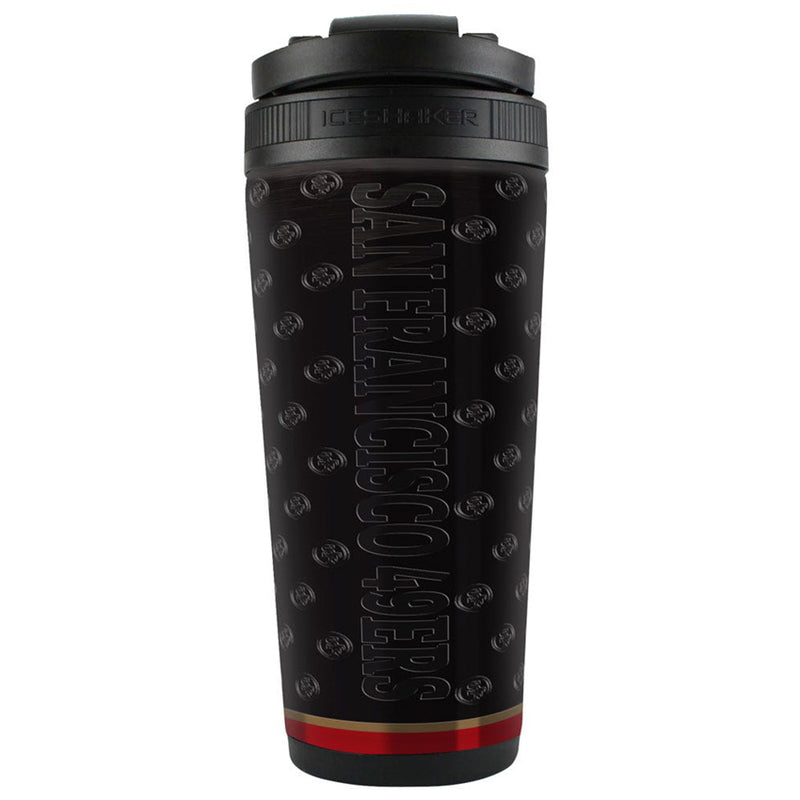 Termo San Francisco 49ers Ice Shaker Midnight 26 oz WinCraft