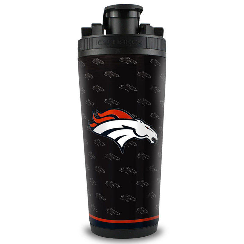 Termo Denver Broncos Ice Shaker Midnight 26 oz WinCraft