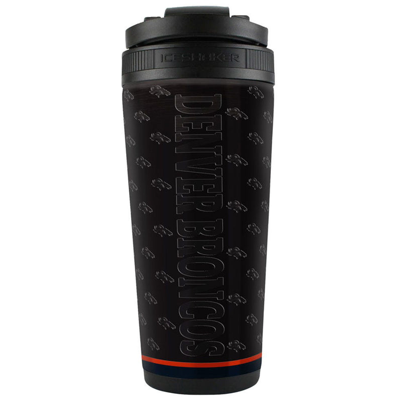 Termo Denver Broncos Ice Shaker Midnight 26 oz WinCraft