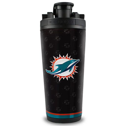 Termo Miami Dolphins Ice Shaker Midnight 26 oz WinCraft