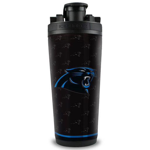 Termo Carolina Panthers Ice Shaker Midnight 26 oz WinCraft