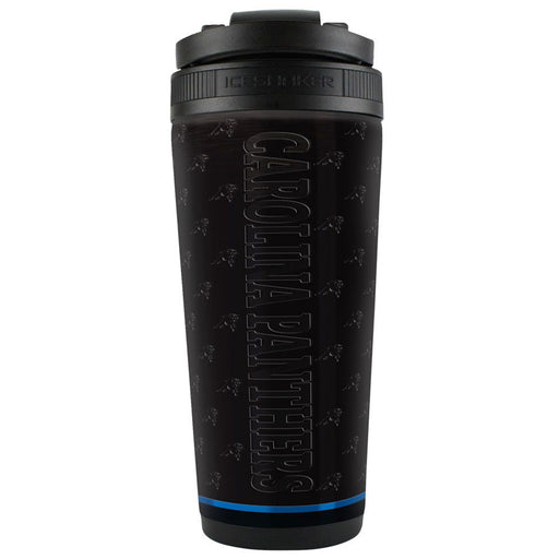 Termo Carolina Panthers Ice Shaker Midnight 26 oz WinCraft