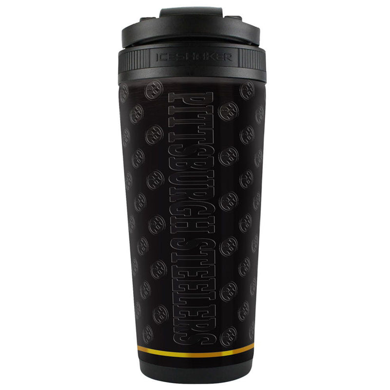 Termo Pittsburgh Steelers Ice Shaker Midnight 26 oz WinCraft