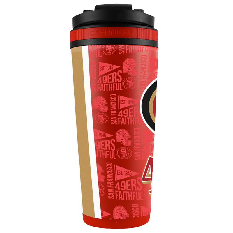 Termo San Francisco 49ers Ice Shaker Sports 26 oz WinCraft