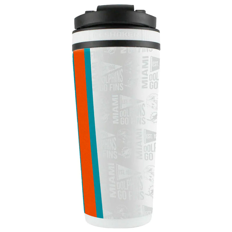 Termo Miami Dolphins Ice Shaker Sports 26 oz WinCraft