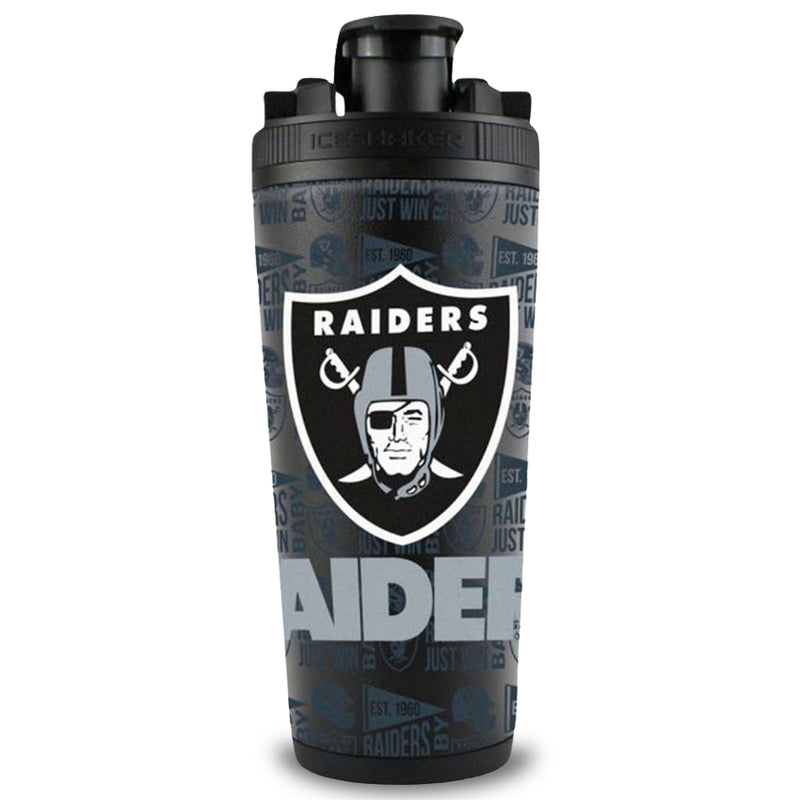 Termo Las Vegas Raiders Ice Shaker Sports 26 oz WinCraft