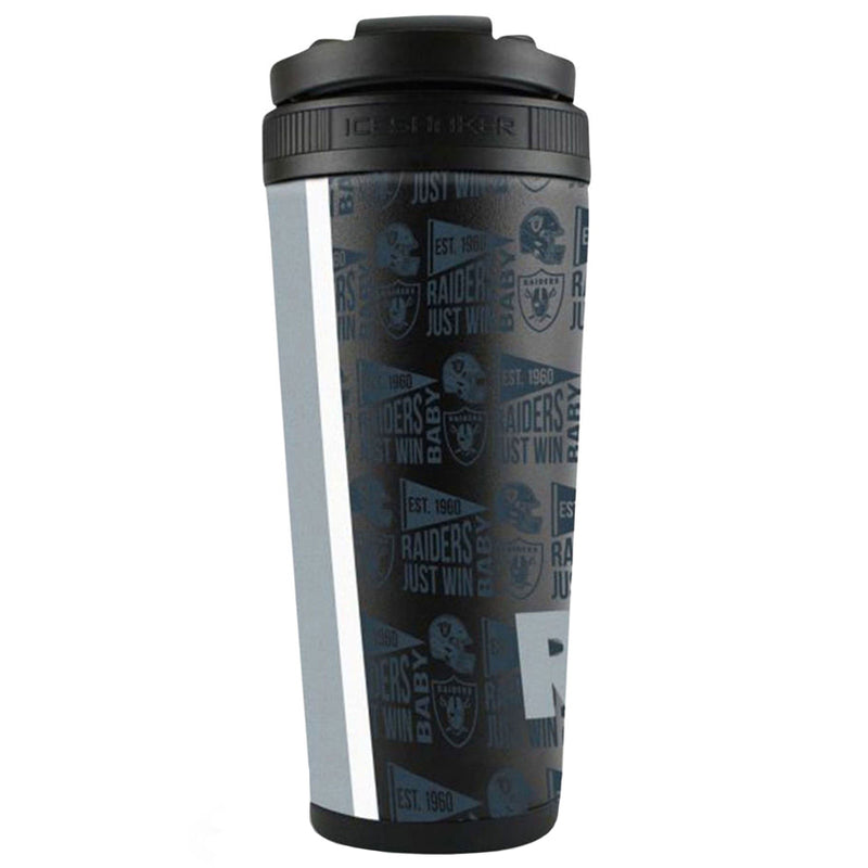 Termo Las Vegas Raiders Ice Shaker Sports 26 oz WinCraft