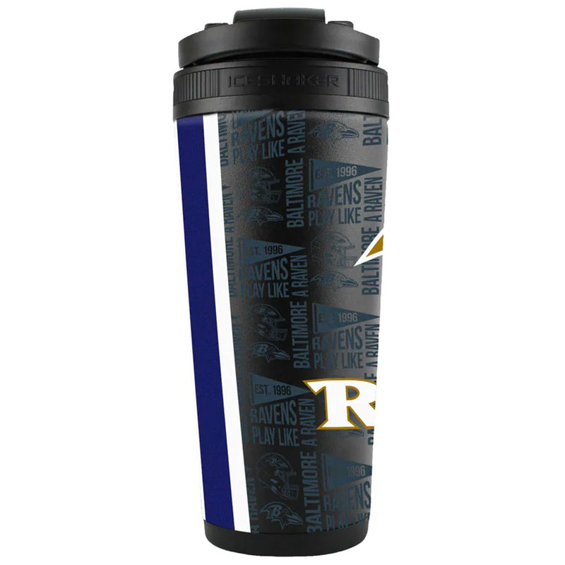 Termo Baltimore Ravens Ice Shaker Sports 26 oz WinCraft