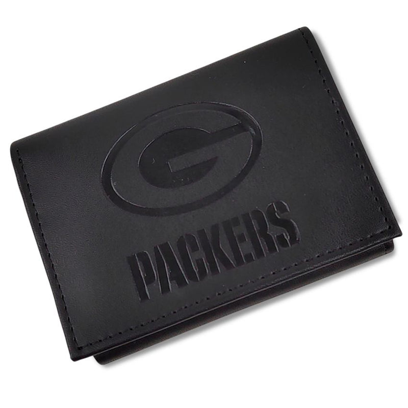 Cartera Green Bay Packers Tri-Fold Evergreen Verde