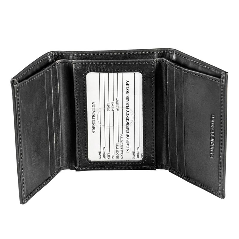 Cartera Baltimore Ravens Tri-Fold Evergreen Verde