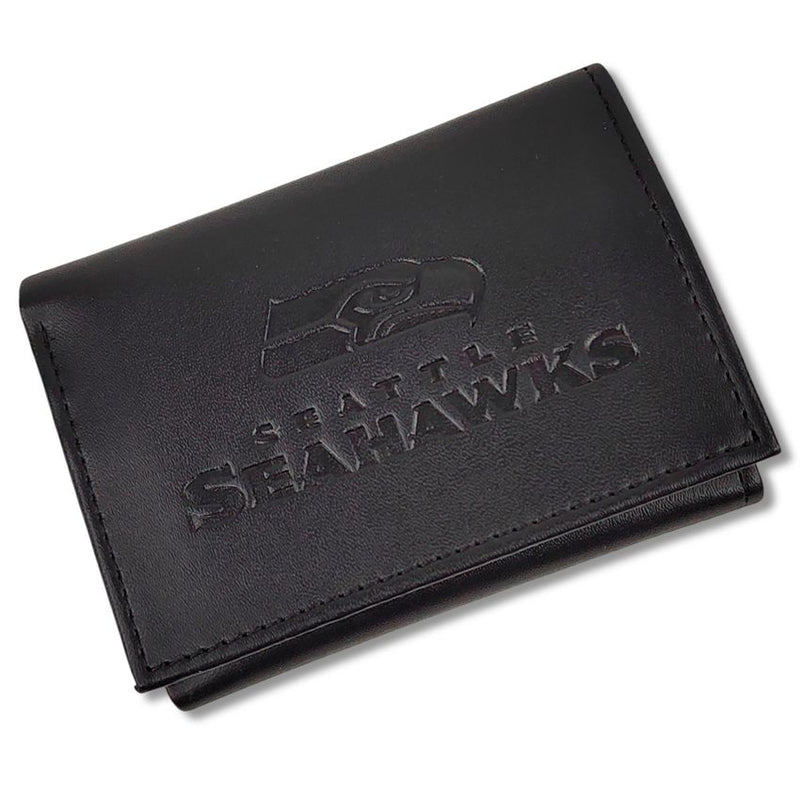 Cartera Seattle Seahawks Tri-Fold Evergreen Verde
